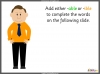 Words Ending in -able, -ible, -ably and -ibly - Years 5 and 6 Teaching Resources (slide 7/49)